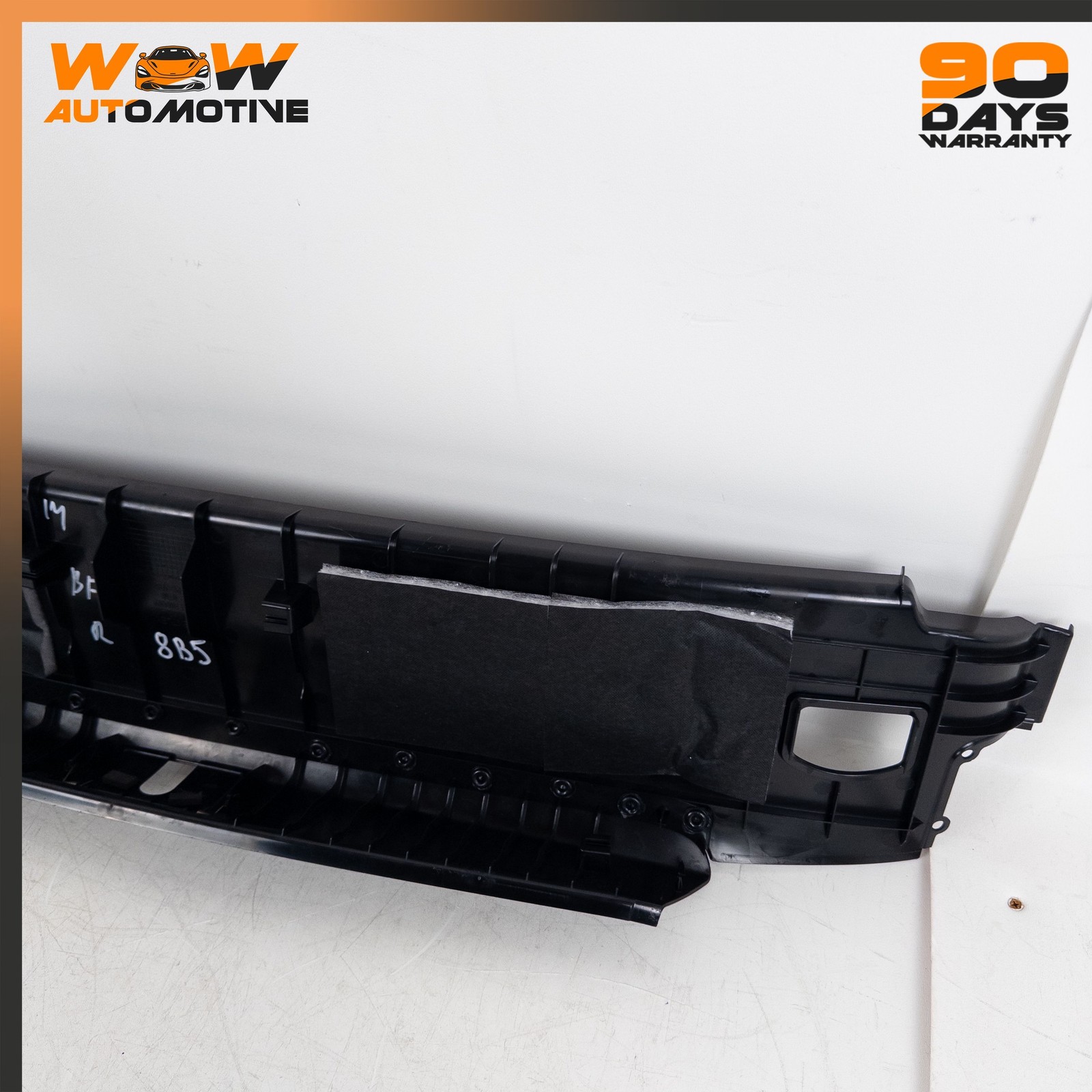 14-19 BENTLEY FLYING SPUR GATE TRUNK LOCK COVER SILL SCUFF PANEL TRIM OEM