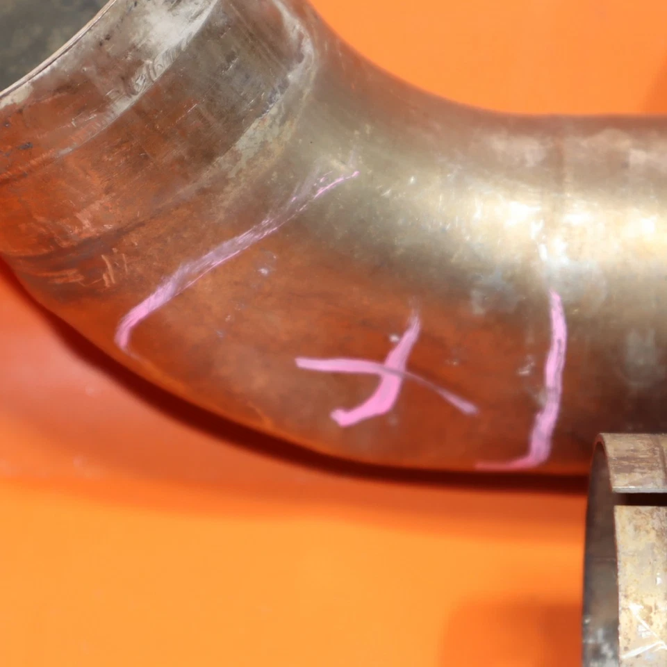 PORSCHE 911 TURBO EXHAUST CENTER MUFFLER 2010 2011 2012 2013 99711102730 OEM - Image 4 of 4