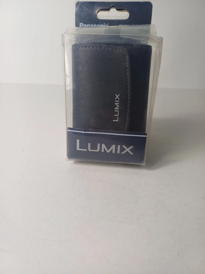 Panasonic DMW-PSS13 Leather Camera Case Compact Belt Loop Black - Image 3 of 4