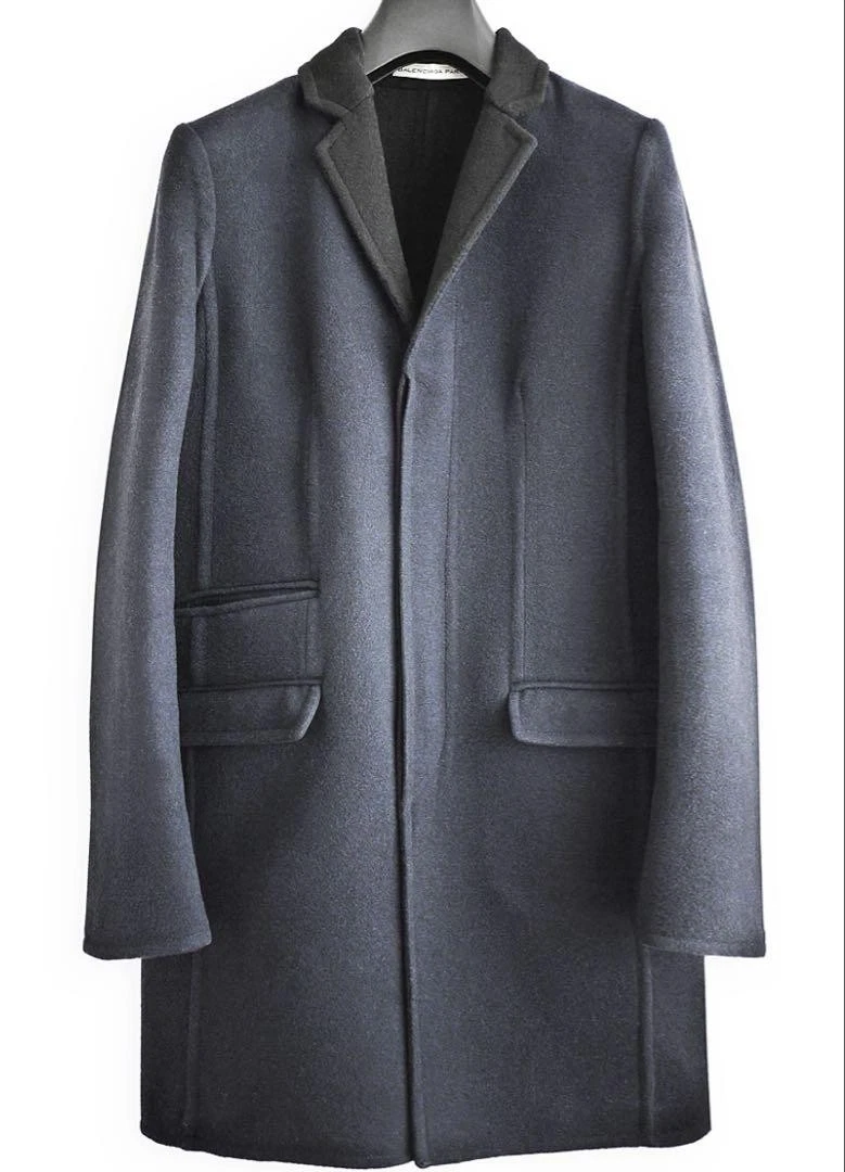 Cappotto Chester Balenciaga Nero Nero Nero