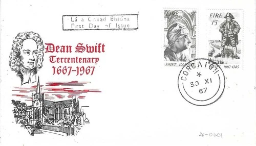 Ireland - FDC - Dean Swift Tercentenary - 30.11.67 (26-0401)