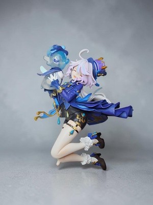 Genshin Impact Furina Figure Anime Collectible 21cm Model Doll No Pillow Stand 