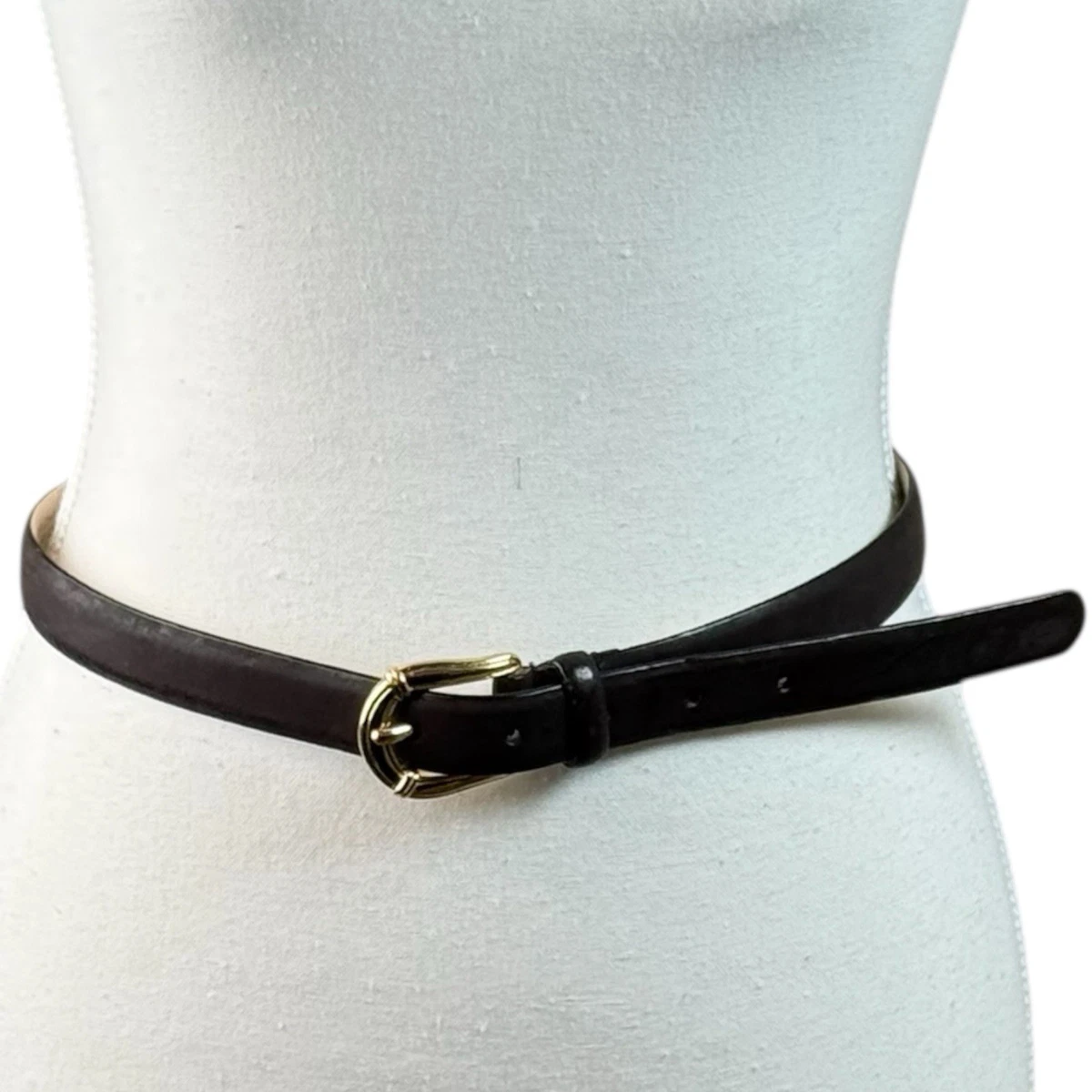 4 Vintage Leather Belts, 2 NWT, Womens Medium, 36\