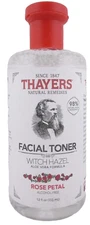 Thayers Witch Hazel Aloe Vera Formula Rose Petal Facial Toner Alcohol Free Ship