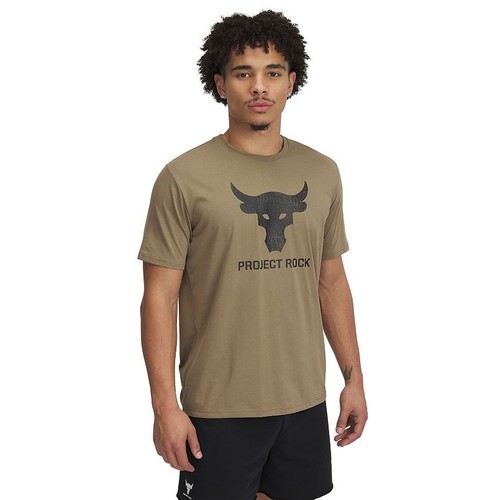 Men's Under Armour Project Rock Payoff Graphic Short Sleeve Tee Sizes & Color - Picture 9 of 9