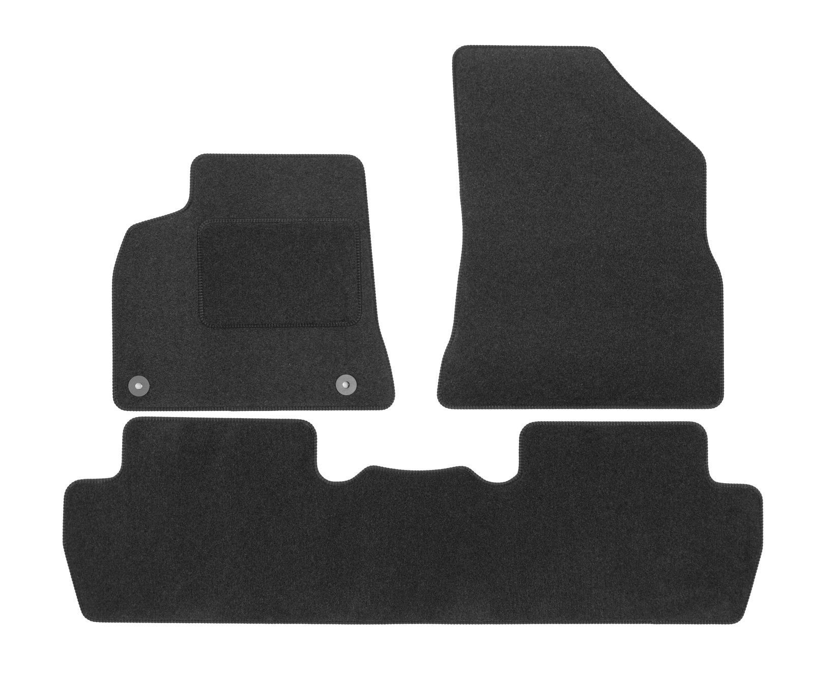 Tapis de sol velours sur mesure Peugeot 5008 antidérapant contre l'usure 2010-2016