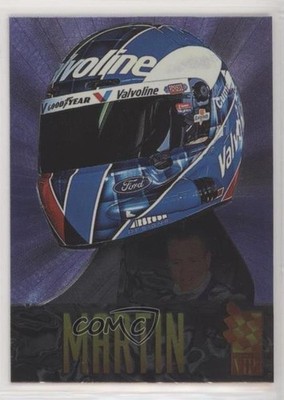 1996 Press Pass VIP Head Gear Mark Martin #HG5 HOF 0e3