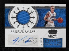 2021-22 Panini Crown Royale 41/99 Jason Williams #KRA-JWL Auto 0c3