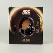AOC Wrls Gaming Headset Compatible w/ PS5/4, Nintendo Switch, PC, Bluetooth 5.4