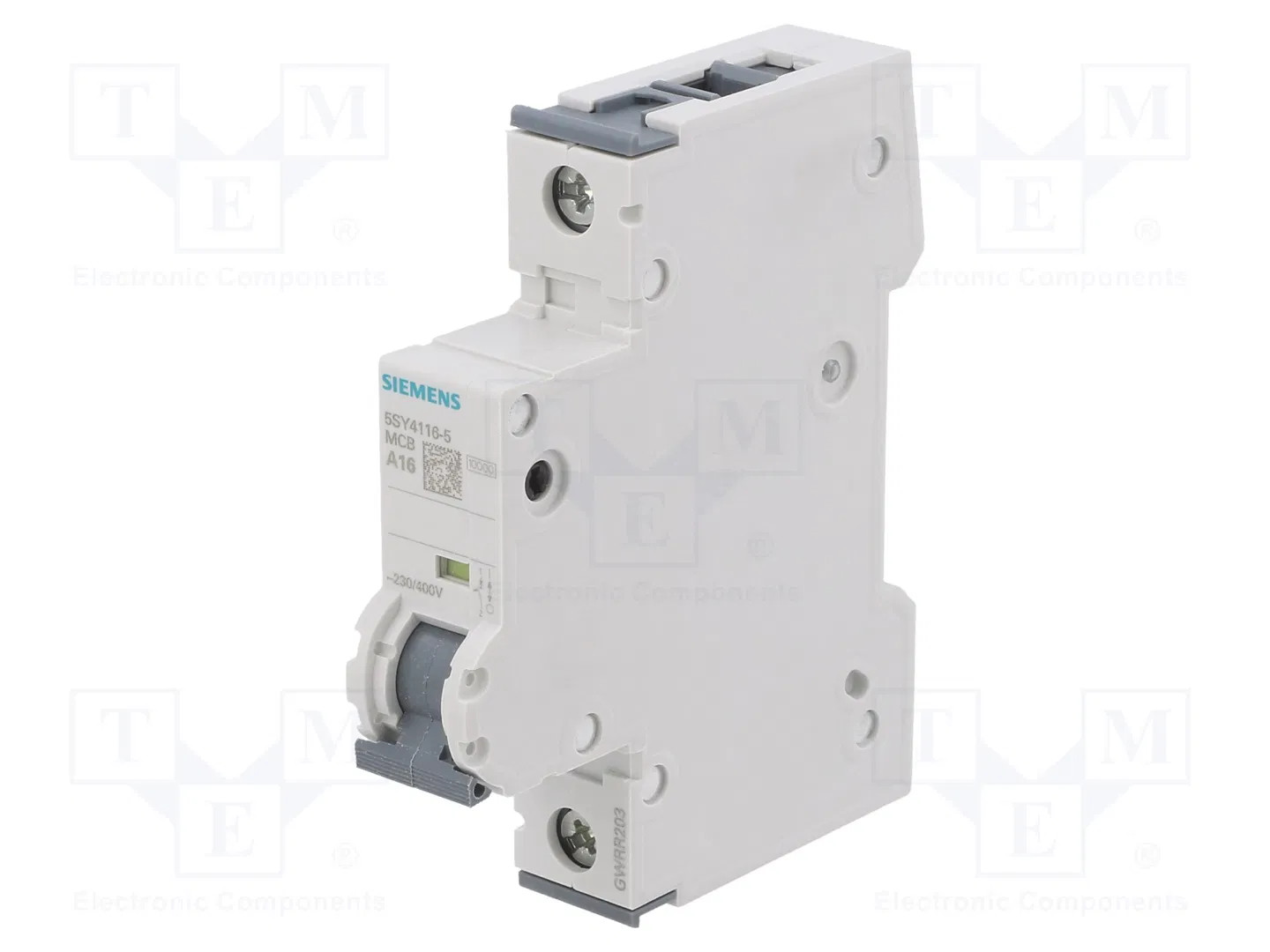 Circuit breaker; 230/400VAC; Inom: 16A; Poles: 1; Charact: A