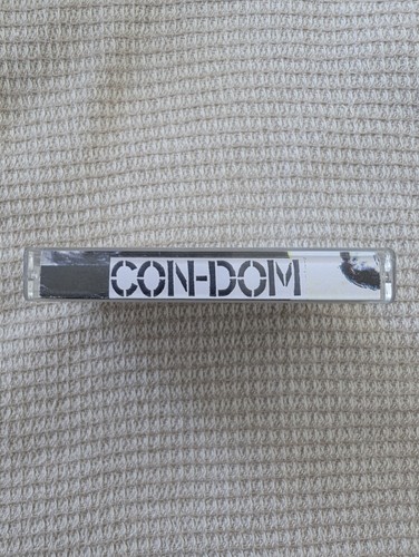 Con-Dom The Will Lies Dormant Cassette Tape Prurient Grey Wolves Noise - Picture 2 of 4