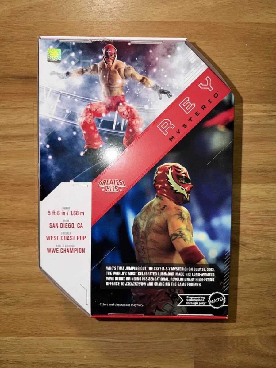 Mattel WWE Ultimate Edition Rey Mysterio Boxed Action Figure w/ Belt, Mask