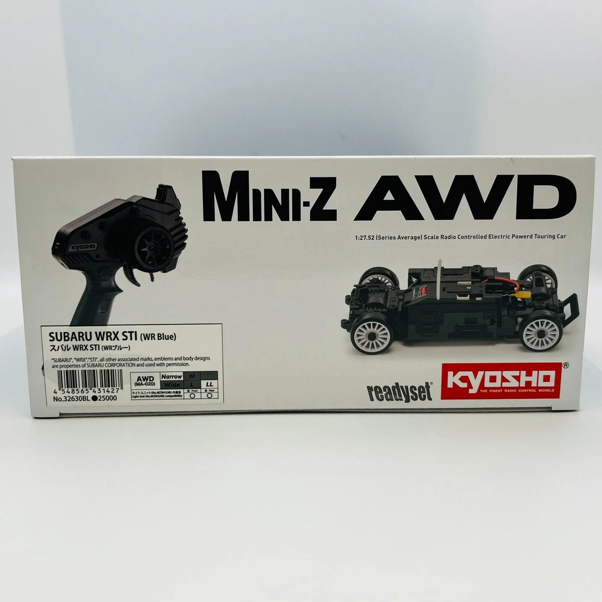 KYOSHO MINI-Z AWD SUBARU WRX STI WR Blue 32630BL | eBay