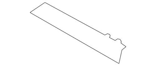 Panel lateral exterior para Ford (N/P 7L1Z-7804609-AB)