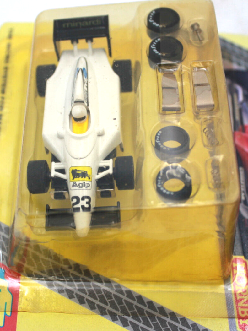 Rare Early Micro Scalextric HO Slot Car Ford Beta Minardi Indy F1 23 1