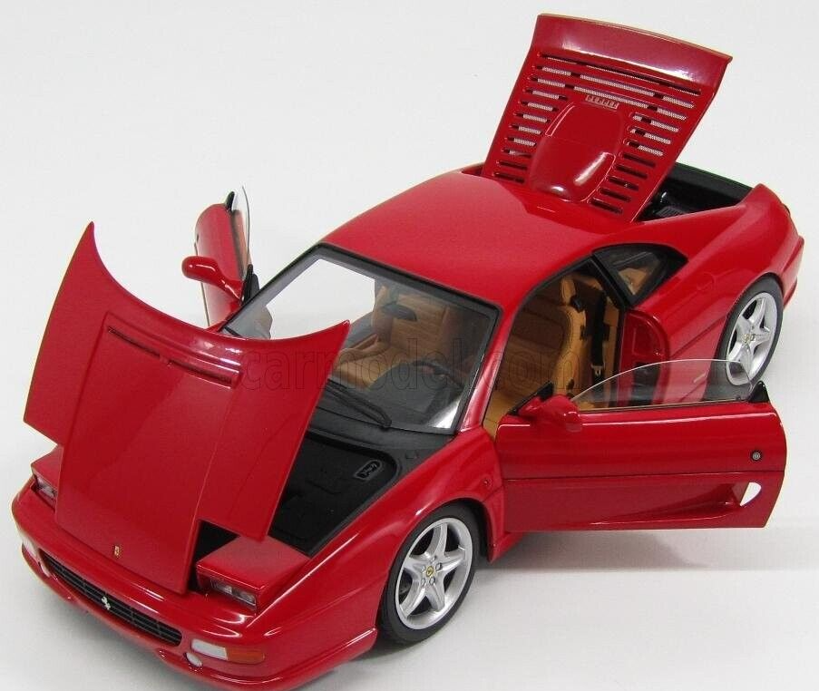HOTWHEELS FERRARI F355 BERLINETTA ELITE EDITION RED 1:18