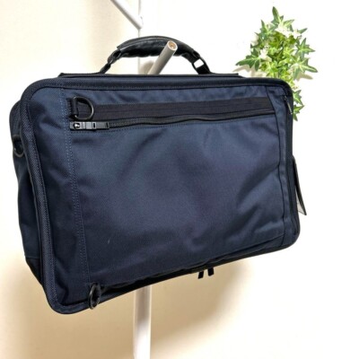 PORTER αGEL GRIP 3WAY BRIEFCASE Navy From Japan | eBay