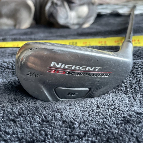 Nickent 3DX Ironwood DC 17° Hybrid 2 RH SR2 Graphite Stiff  #8123B