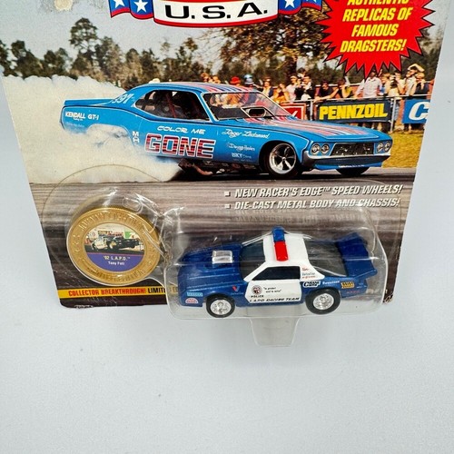 Johnny Lightning Dragsters USA '92 LAPD Series 1 Limited Edition - Picture 2 of 7