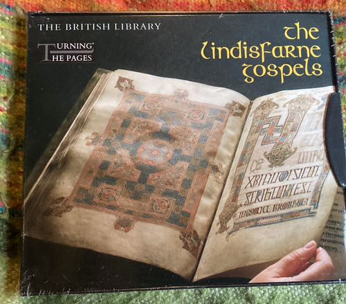 *SEALED* Lindisfarne Gospels-The British Library-CD-rom-2000 Turning The Pages