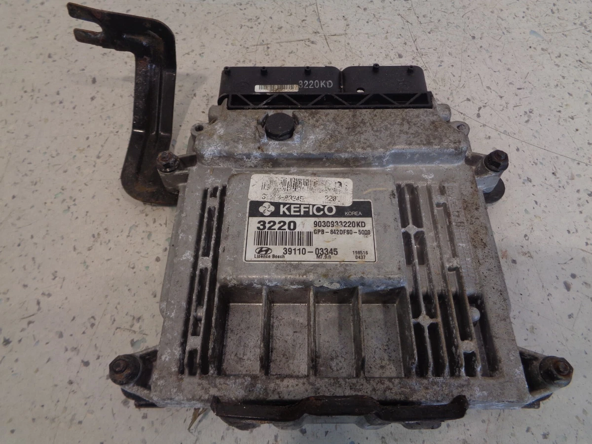 2009 HYUNDAI i20 1.2 Comfort 5DR ENGINE ECU 39110-03345