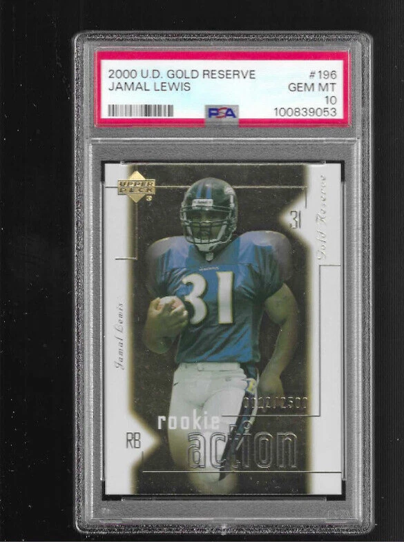 Jamal Lewis Upper Deck Gold Reserve #196 Base