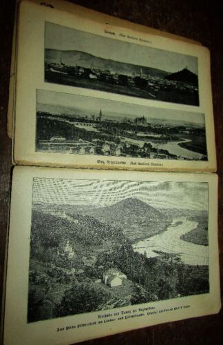 TASCHEN- ATLAS um 1905 des DEUTSCHEN REICHES mit 71 Bildern und 33 Spezialkarten - Bild 10 von 10