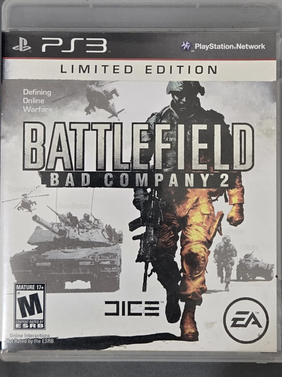 Sony PlayStation 3 Battlefield: Bad Company 2 EA Video Games for
