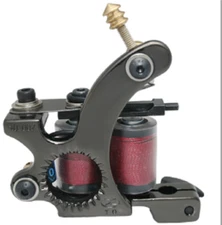 New Arrival One Top Tattoo Machine Gun For Kit Power Set Supply 10 Wrap Coils