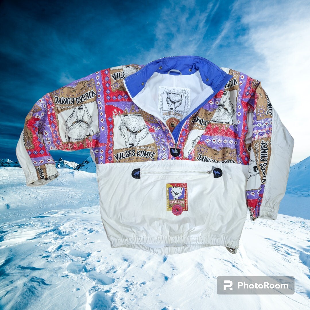 Vintage 90s Women's Luhta Vilges Kumpe Ski Snow Pullover Jacket