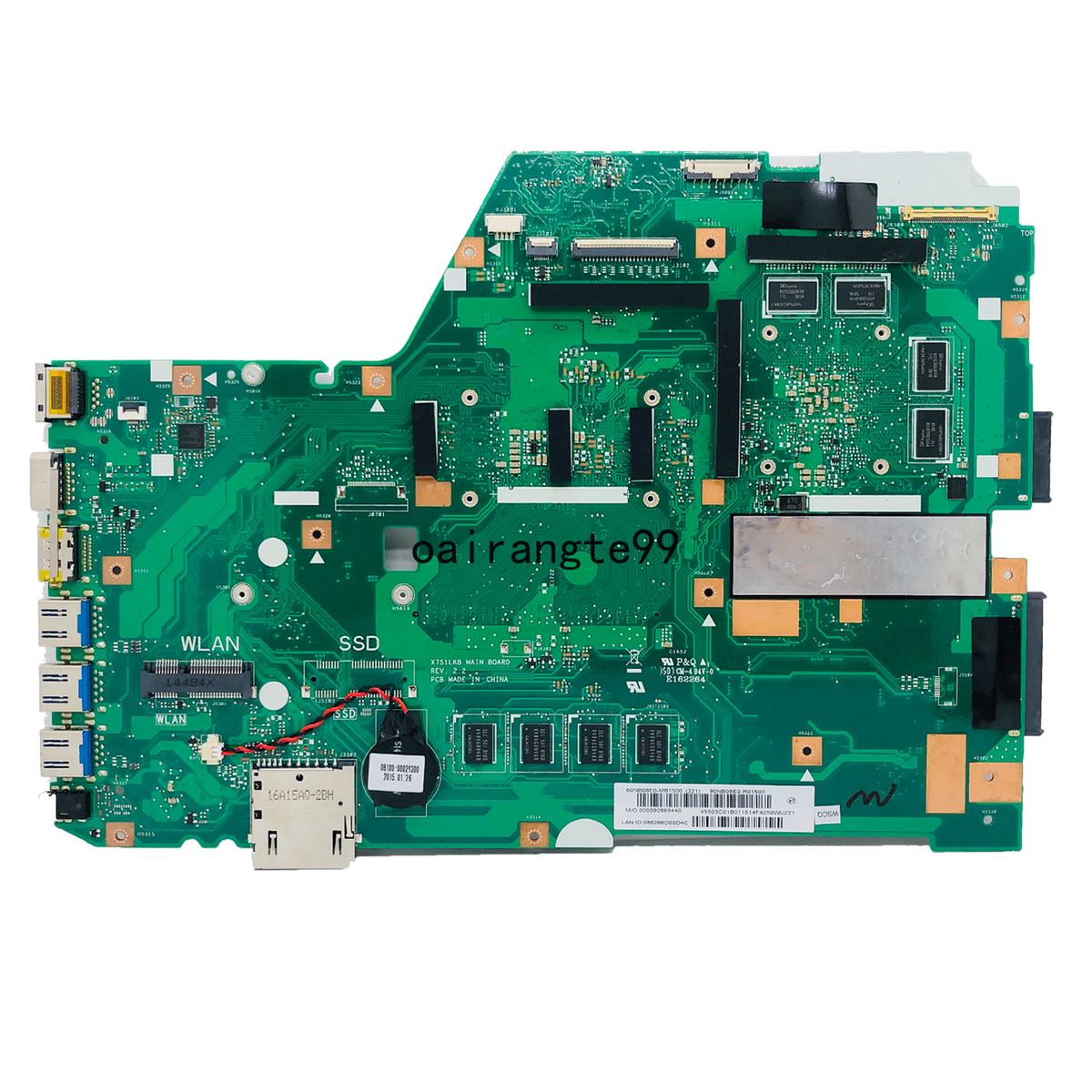 For ASUS X751LKB X751LX Motherboard I3 I5 I7 4th/5th Gen GTX950M
