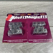 2 Pack Magic Sliders 15 -18 Mm Square Sliders (8-Pack) Chair Leg Sliders