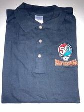 New 2015 Grateful Dead Fare Thee Well Tour 50 Year Anniversary Polo Shirt Size M