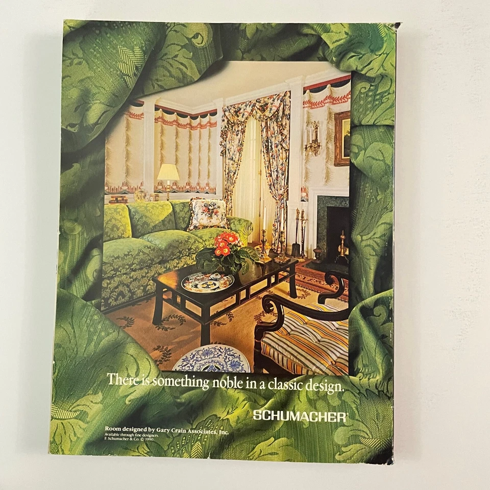 ARCHITECTURAL DIGEST THE AD 100 special 100th issue August 1990 - Image 2 of 4