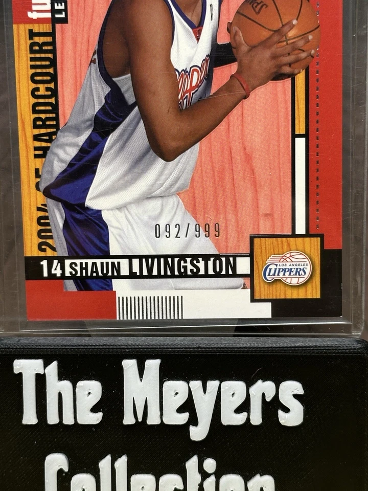 2004 Upper Deck Hardcourt Futures Level One /999 Shaun Livingston #94 Rookie RC - Image 2 of 3