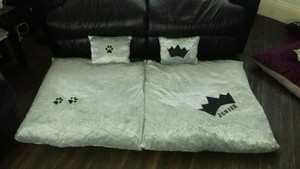 personalised dog beds ebay