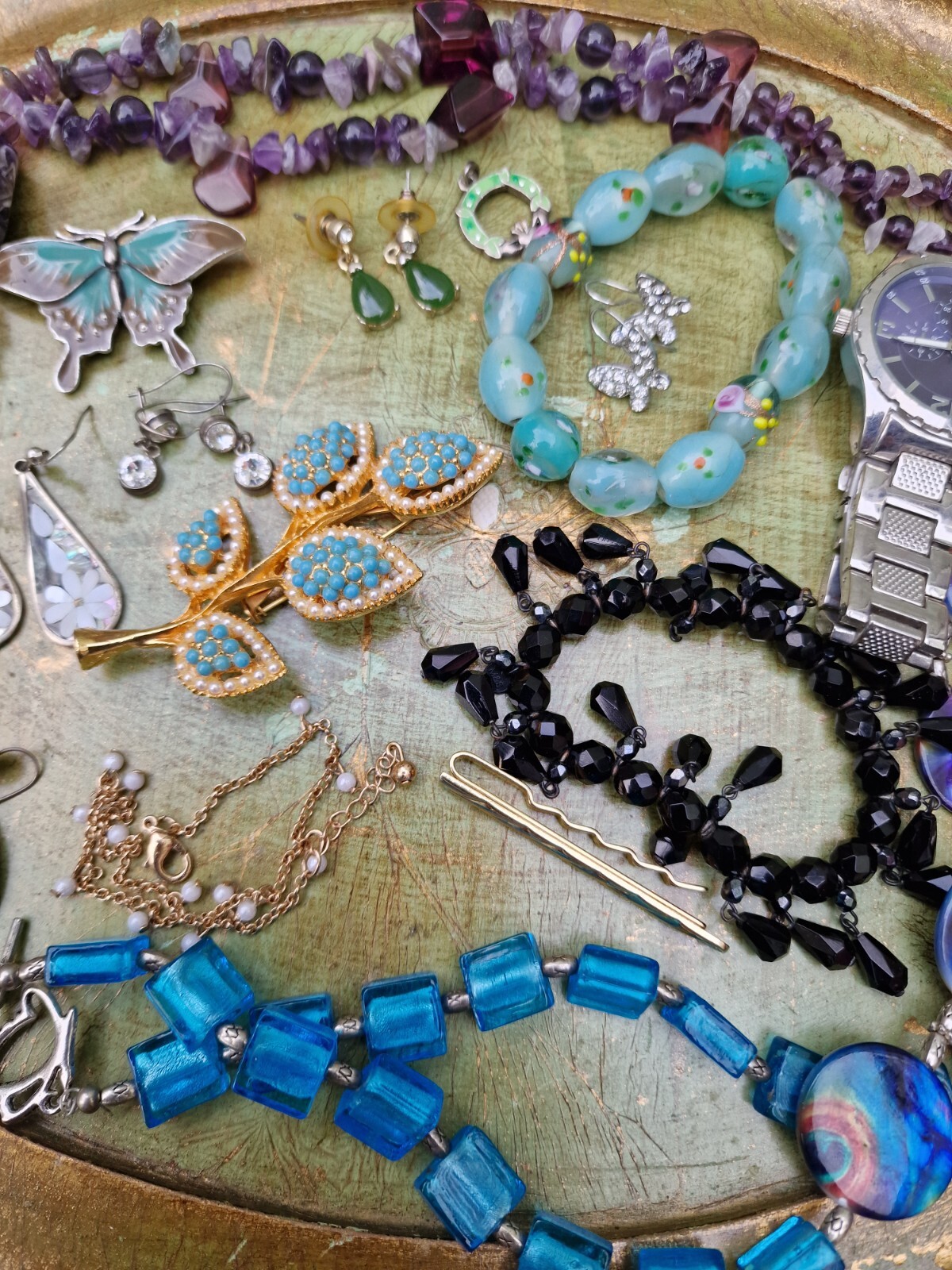 Fantastic Job Lot Of Vintage Costume Jewellery eBay