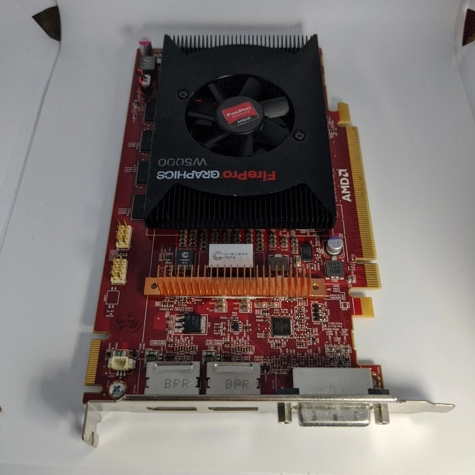 AMD Firepro Graphics W5000 2GB GDDR5, C41704, P/N: 102C4170400 Working Tested - Image 2 of 4