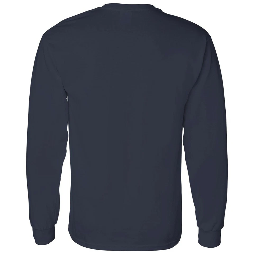Michigan Wolverines Arch Logo Volleyball Long Sleeve T-Shirt - Navy - Image 3 of 4