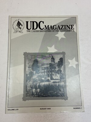 UDC United Daughters of the Confederacy Magazine 8 2002 Steamboats Kanawha Ohio