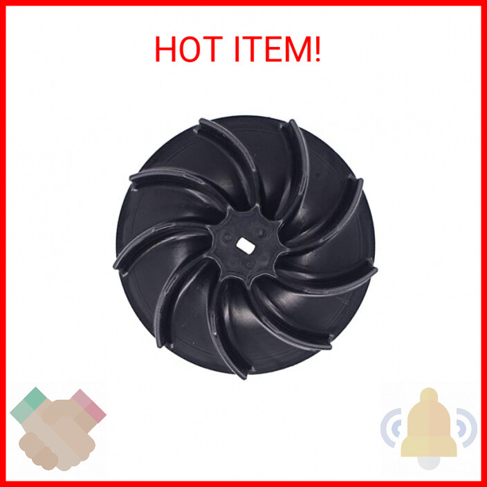 MOTOKU Impeller Fan for Toro Electric Blower Vac Vacuum 51617 51618 51626