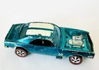 Hot Wheels Redline 1970 Heavy Chevy Aqua Spoilers Camaro Muscle Car