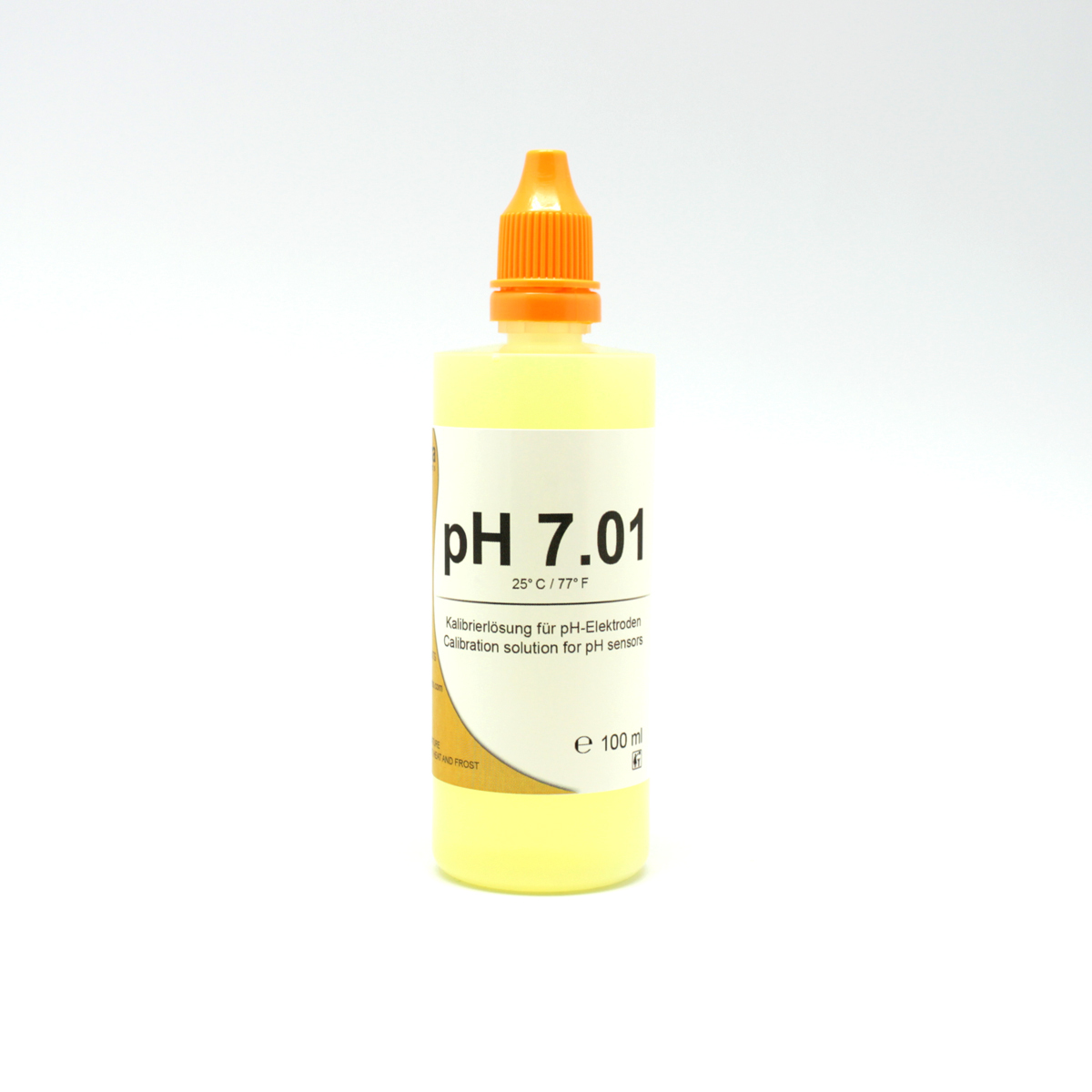 MENSURA pH solución de roble 100 ml solución de calibración pH7 solución tampón solución tampón