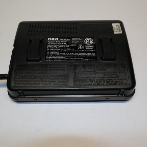 Reproductor de DVD portátil RCA para coche DRC69705E probado funcionando - Imagen 9 de 10