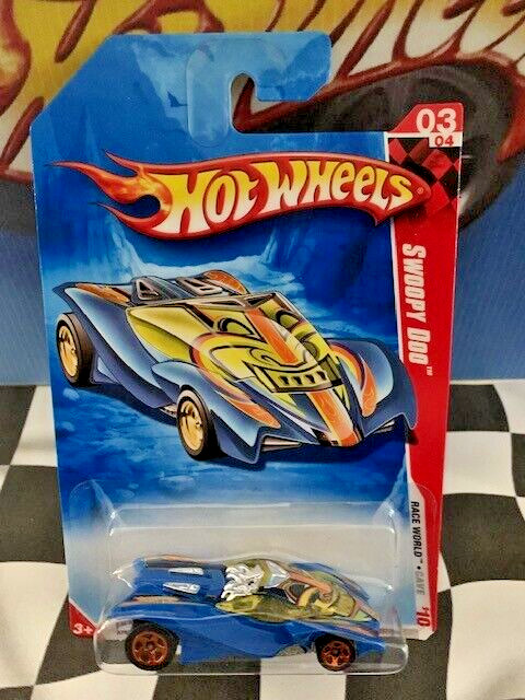 Hot Wheels 2010 Race World Cave 3/4 207 Swoopy Do Blue 5SP