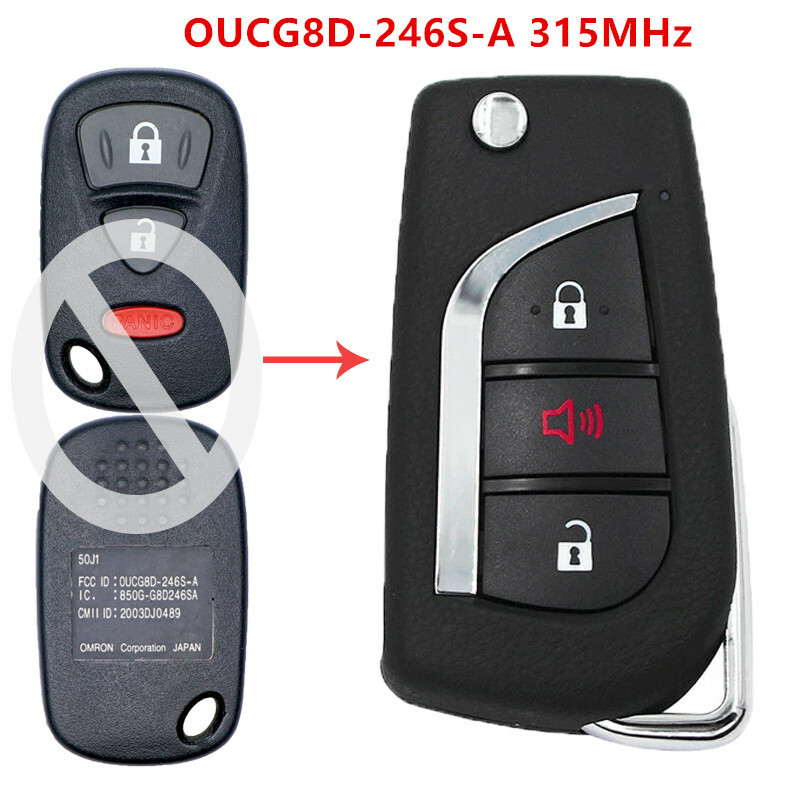 Upgraded SUZUKI XL7 GRAND VITARA AERIO Keyless Remote Key Fob