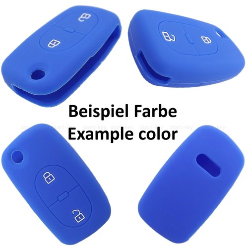 Custodia protettiva chiave auto per Audi A2 8Z0 A3 8L A4 8E B5 B6 8H7 A6 C4 C5 - Foto 4 di 4