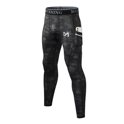 Herren Laufhose Tights Unterhosen Kompressions Hose Jogginghose Sporthosen Sport