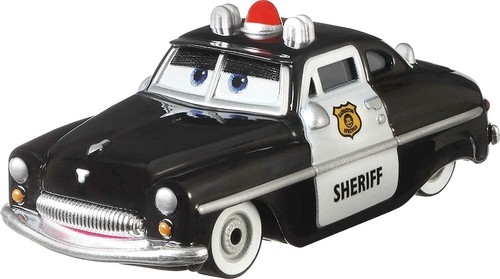 Disney Pixar Cars Sheriff Radiator Springs Diecast Police Squad Car 1:55 - Picture 4 of 6