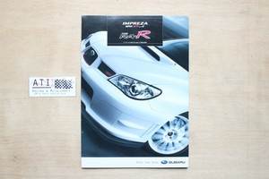 Rare Jdm Subaru Impreza Wrx Sti Type Ra R Hawkeye Sales Brochure Catalogue Ebay